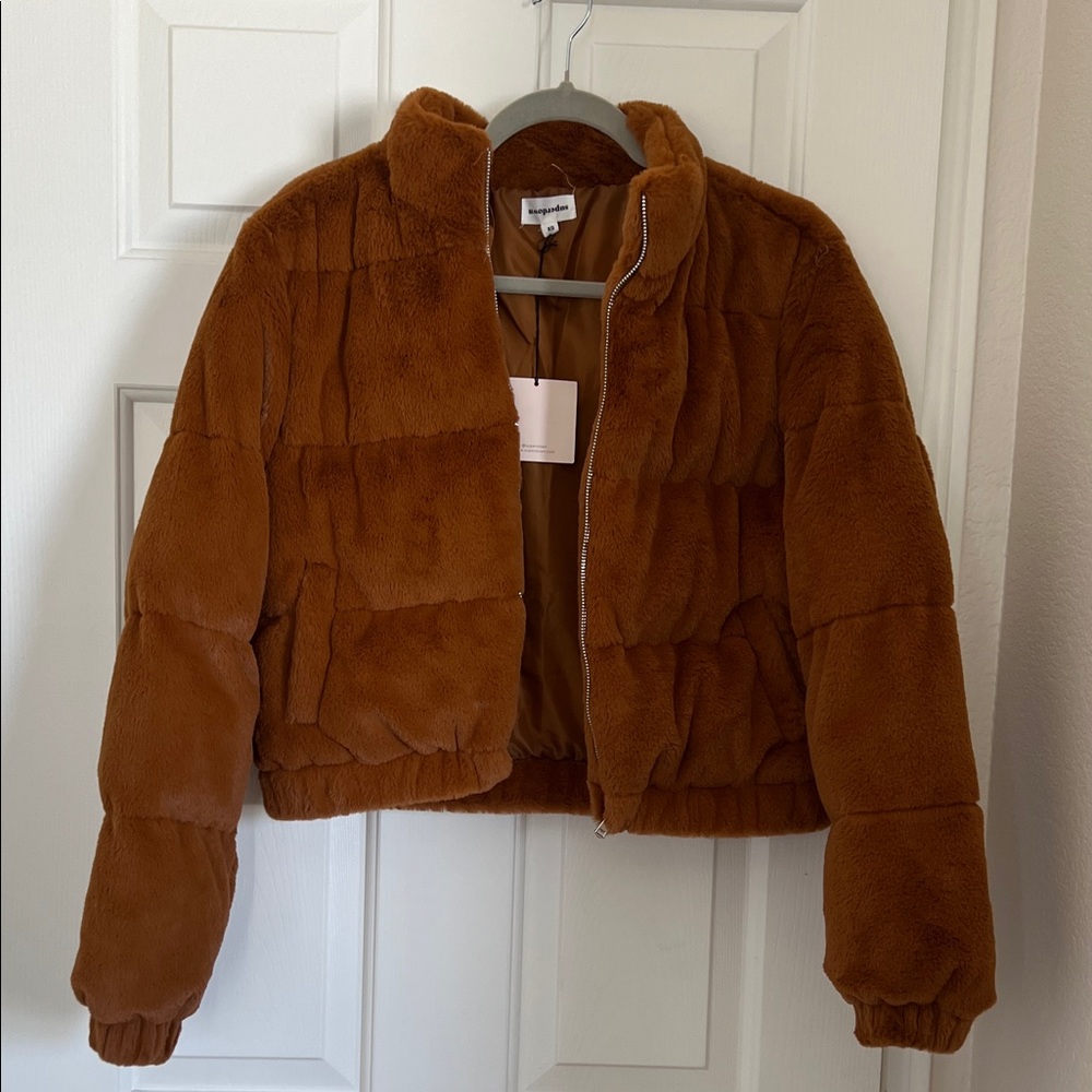 Superdown Adalyn Zip Up Puffer Jacket